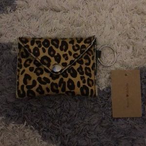 RARE NWT adorable brandy keychain wallet
